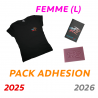 Adhésion Femme : T-shirt taille L