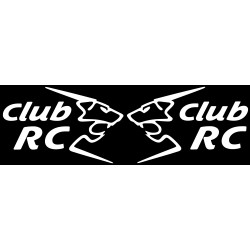 Le sticker lions Club RC monocolore