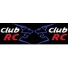 Les stickers de custodes Club RC tricolore